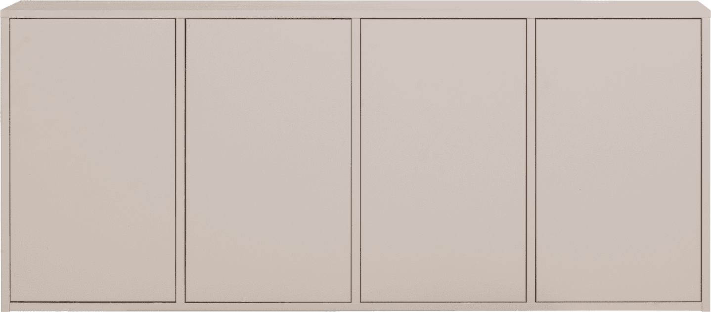WOOOD Merel dressoir grenen dust Paars Dressoir|Kast