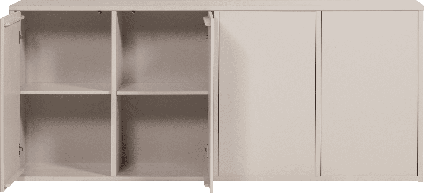 WOOOD Merel dressoir grenen dust Paars Dressoir|Kast