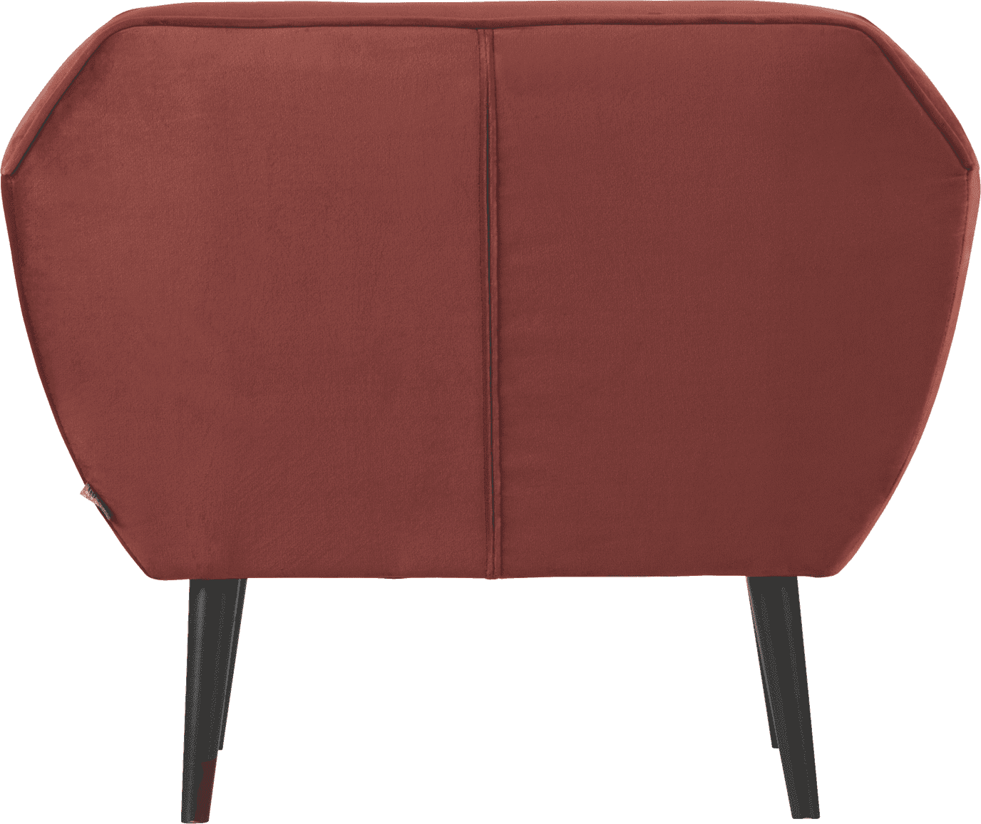 WOOOD Rocco fauteuil velvet bordeauxrood Bordeaux Fauteuil