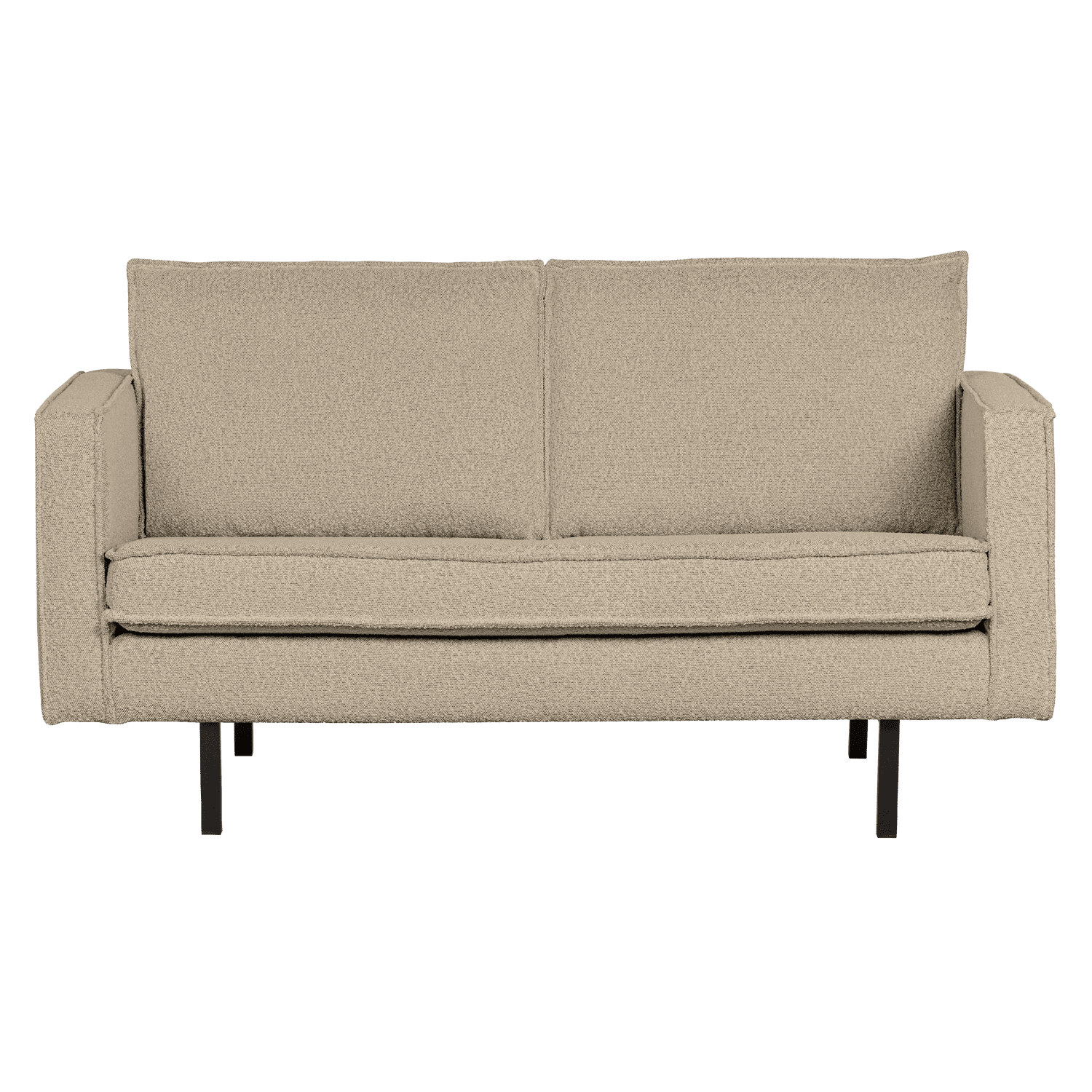 WOOOD Rodeo 2-zitsbank boucle beige Beige 2-zitsbank