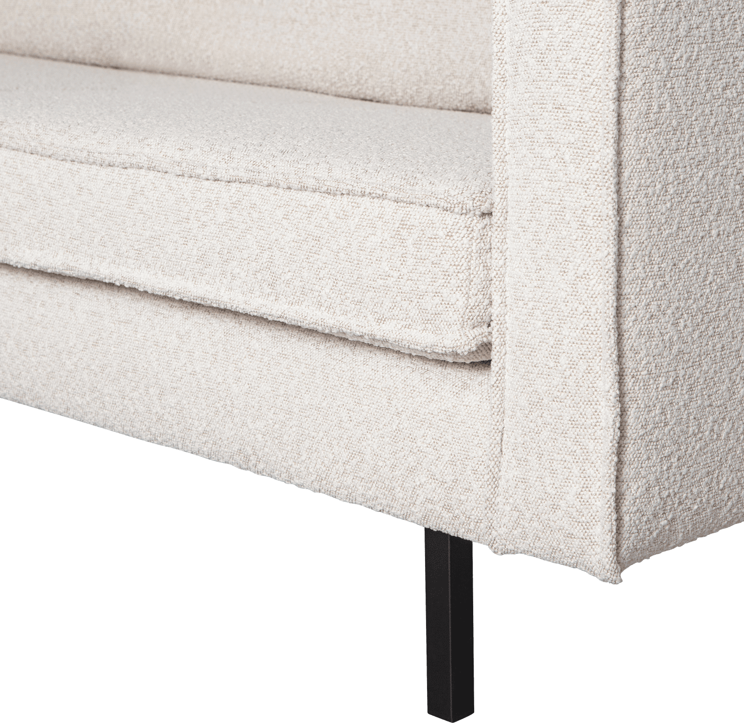 WOOOD Rodeo 2-zitsbank boucle naturel Naturel 2-zitsbank