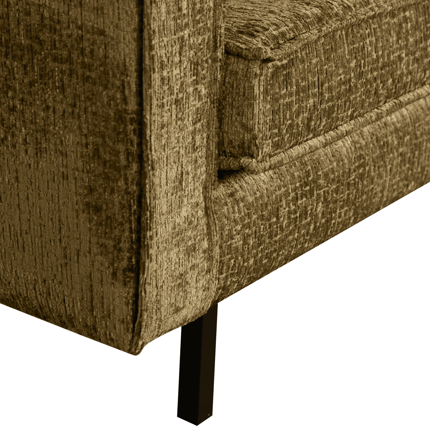 WOOOD Rodeo 2-zitsbank structure velvet brass Messing 2-zitsbank