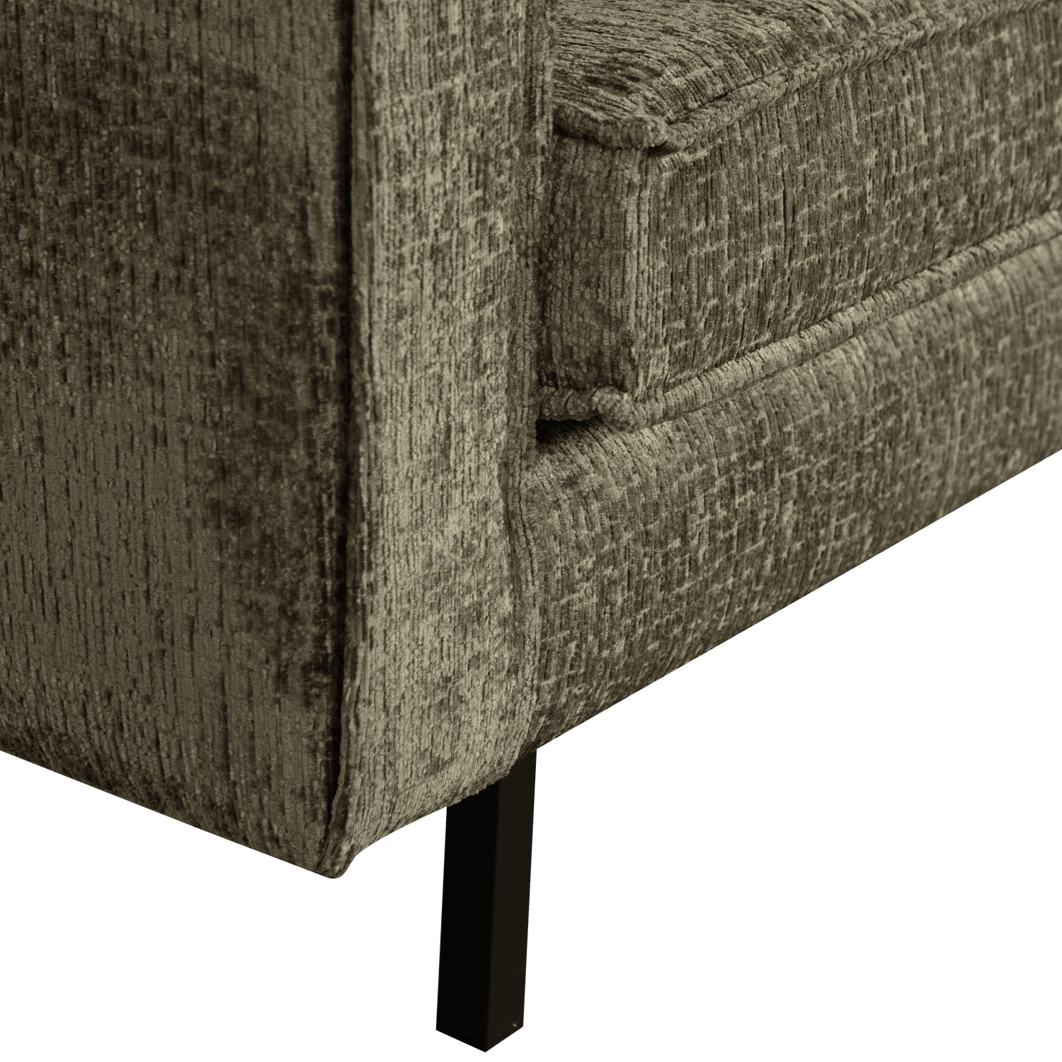 WOOOD Rodeo 2-zitsbank structure velvet frost Blauw 2-zitsbank