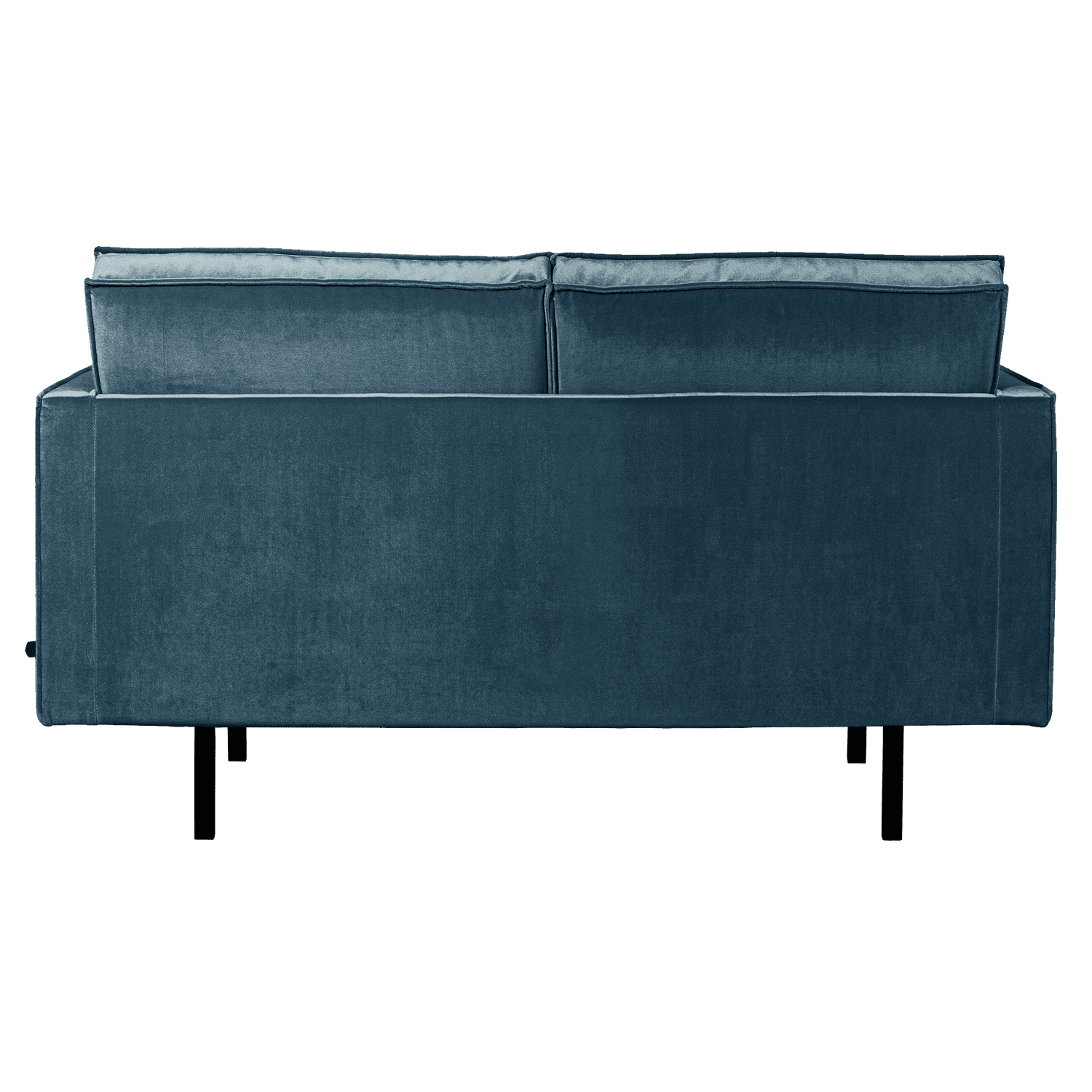 WOOOD Rodeo 2-zitsbank velvet blauw Blauw 2-zitsbank