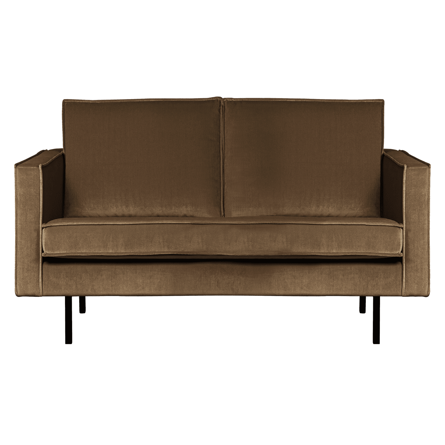 WOOOD Rodeo 2-zitsbank velvet taupe Taupe 2-zitsbank