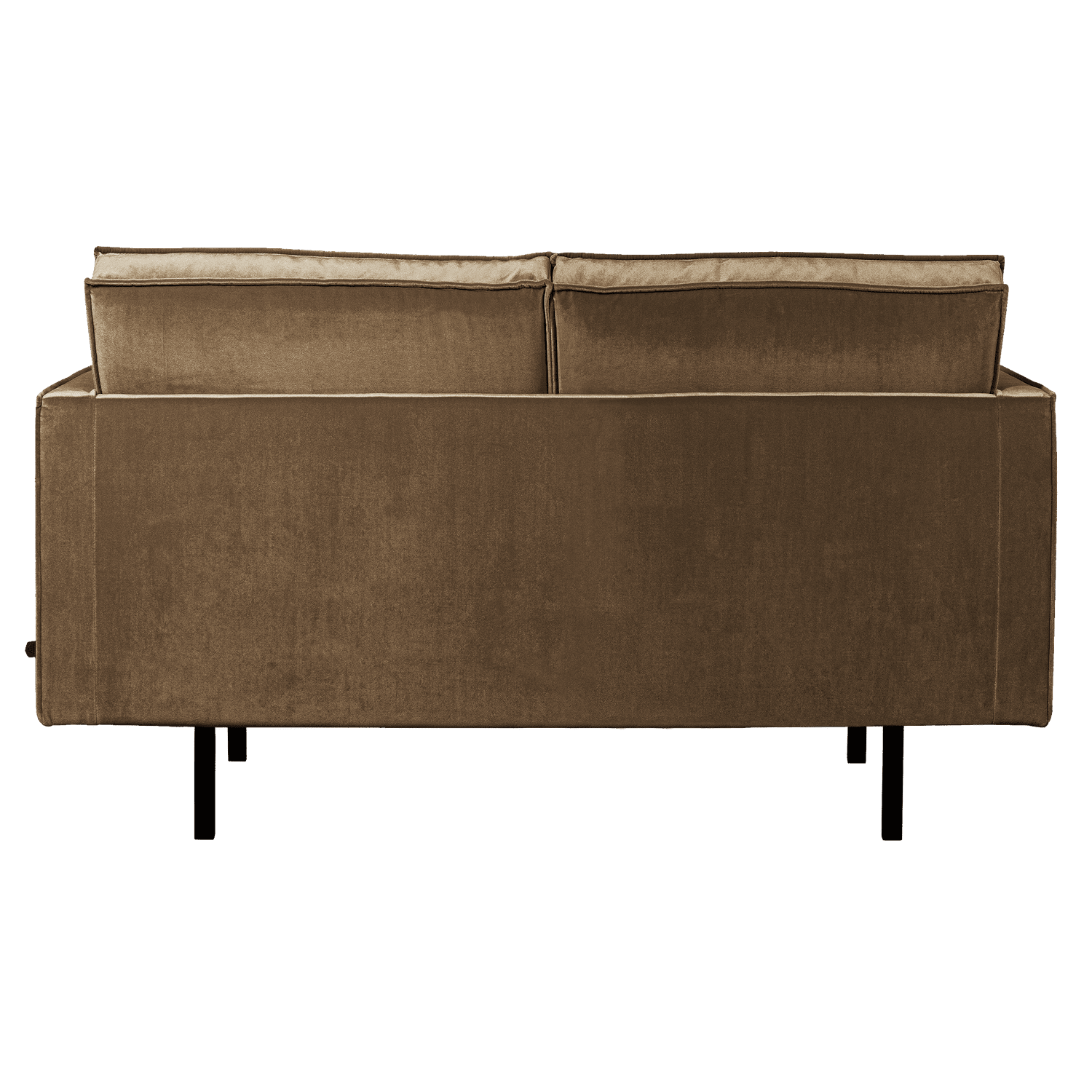 WOOOD Rodeo 2-zitsbank velvet taupe Taupe 2-zitsbank