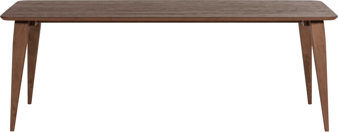 WOOOD Rubo eettafel 220x95cm mangohout bruin Bruin