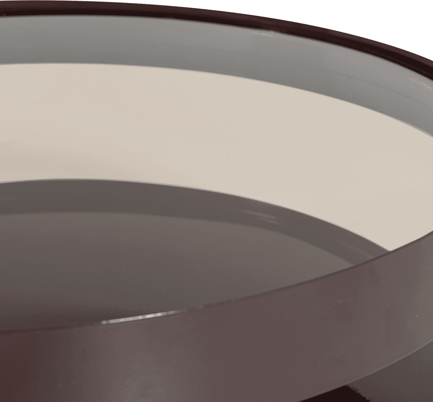 WOOOD Sero salontafel metaal/glas bruin Bruin Salontafel