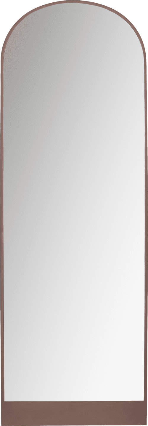 WOOOD Solari passpiegel 175x60cm hout hoogglans donkerbruin Donkerbruin Spiegel