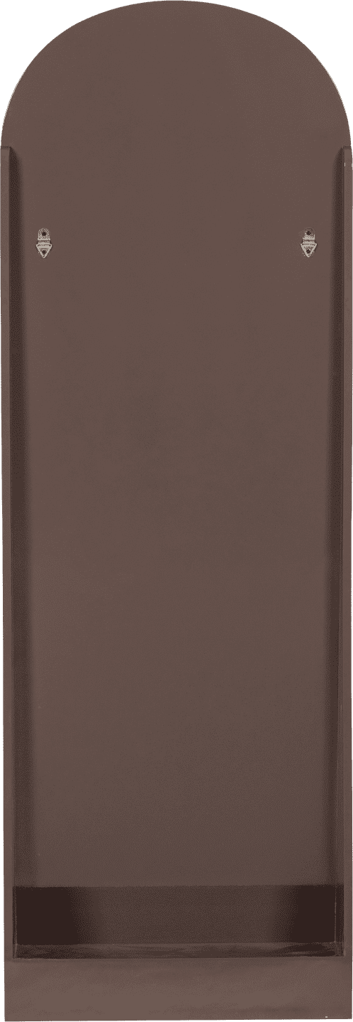 WOOOD Solari passpiegel 175x60cm hout hoogglans donkerbruin Donkerbruin Spiegel