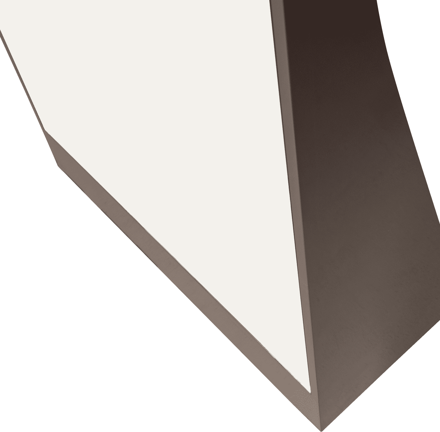 WOOOD Solari passpiegel 175x60cm hout hoogglans donkerbruin Donkerbruin Spiegel