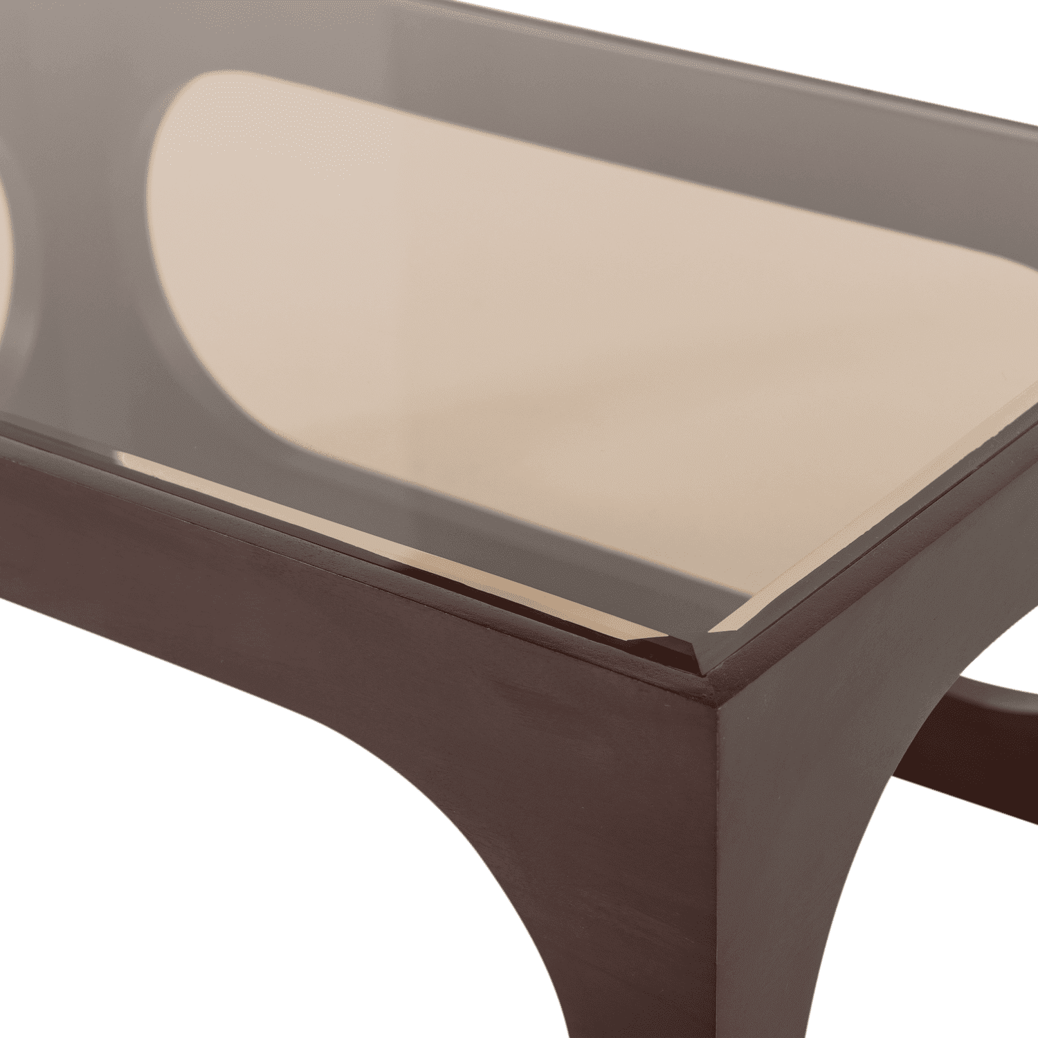 WOOOD Trax salontafel acaciahout bruin Bruin Salontafel