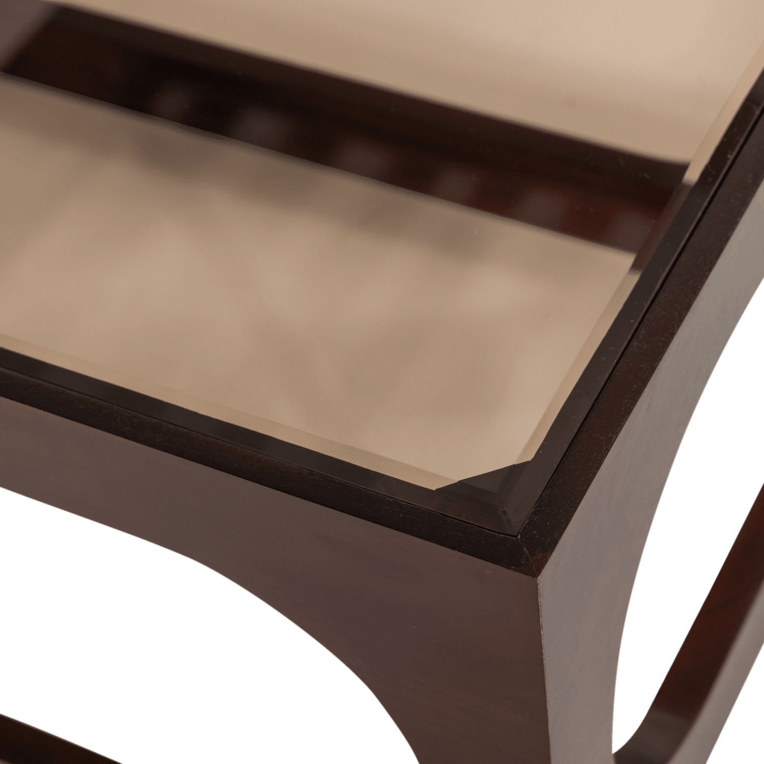 WOOOD Trax salontafel acaciahout bruin Bruin Salontafel