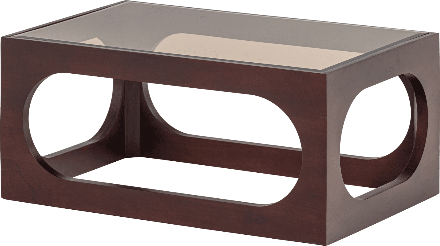 WOOOD Trax salontafel acaciahout bruin Bruin Salontafel