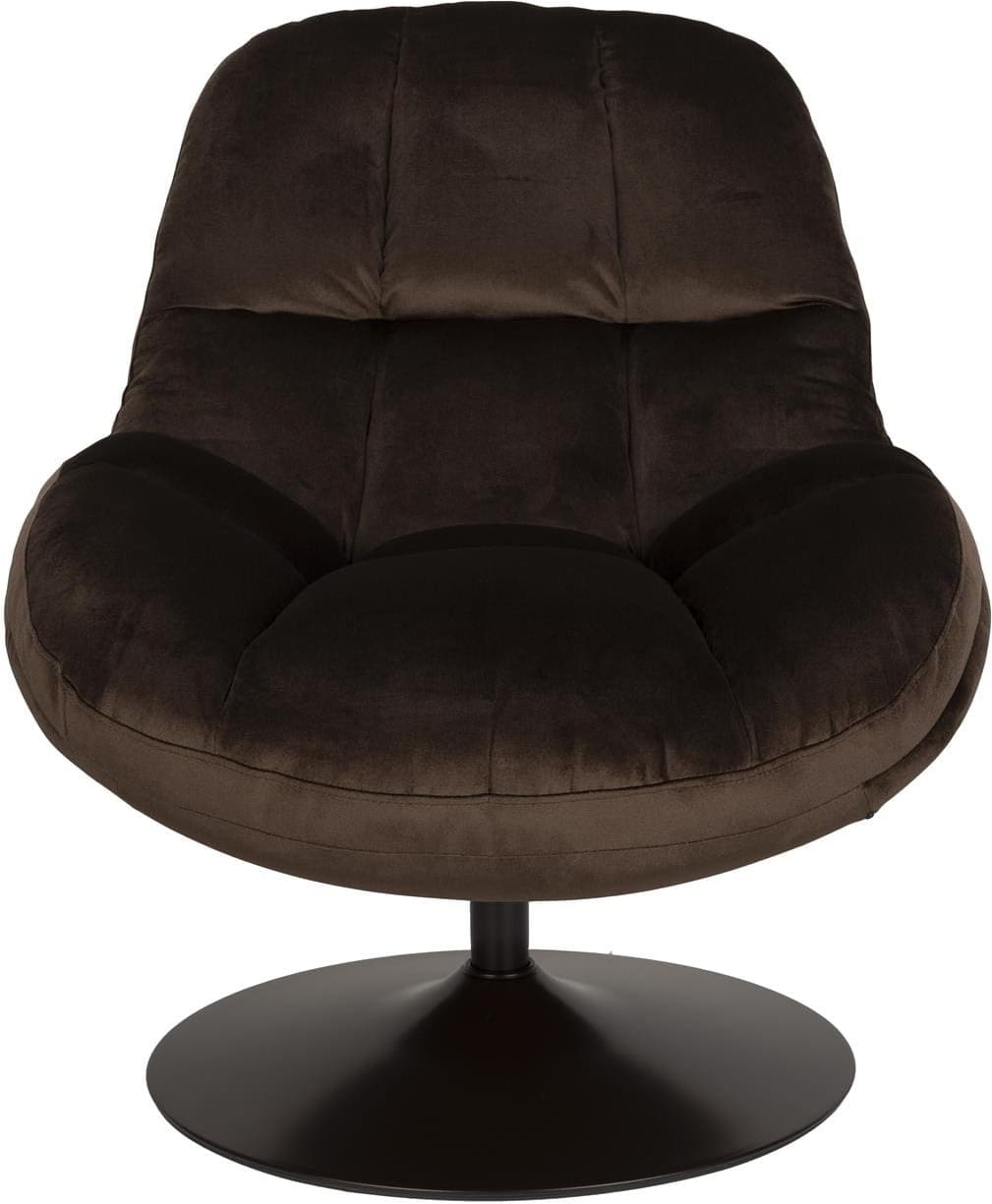 Fauteuil Beefy Brown White Label Living Eetkamerstoel ZVR1001351