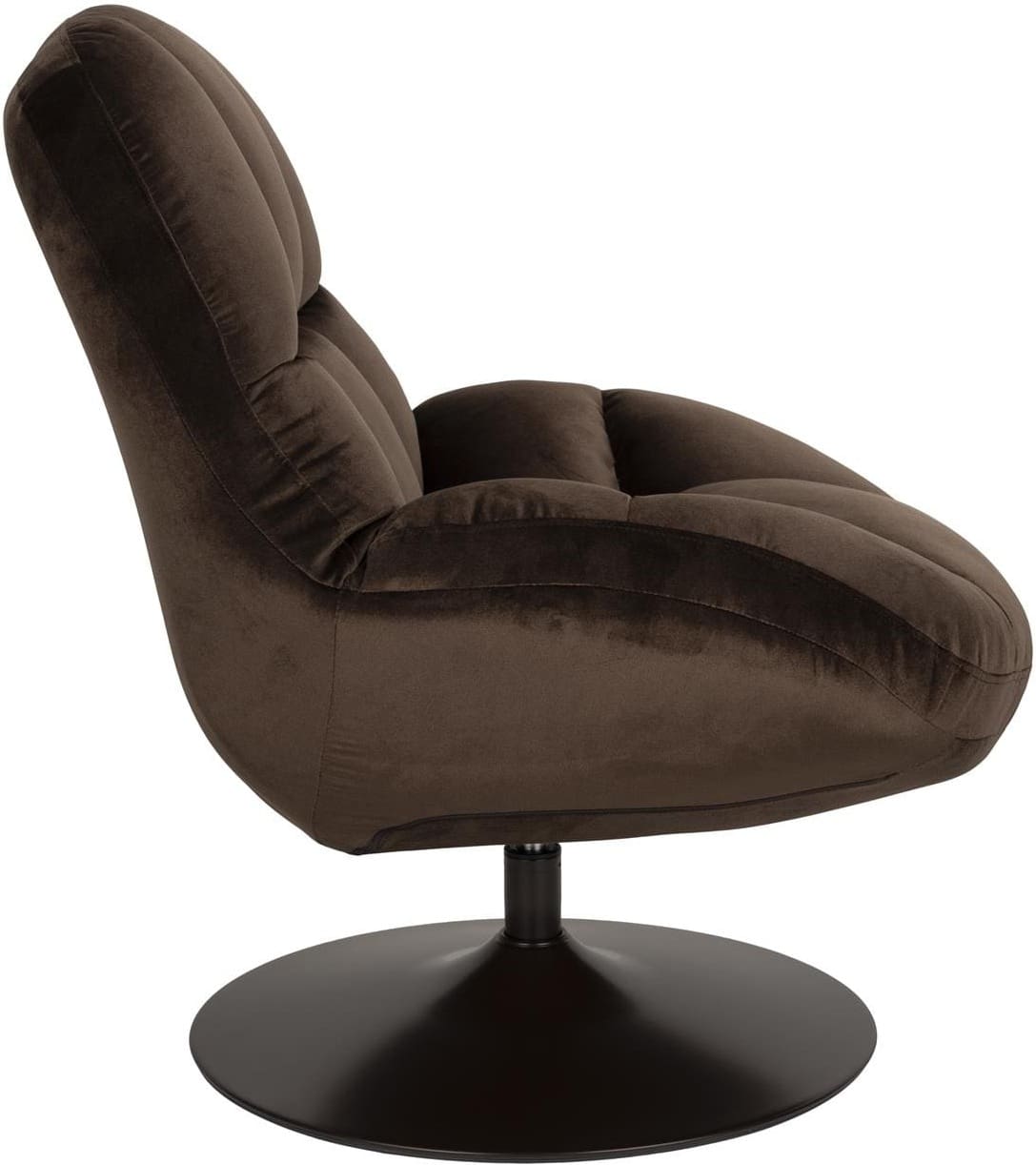Fauteuil Beefy Brown White Label Living Eetkamerstoel ZVR1001351