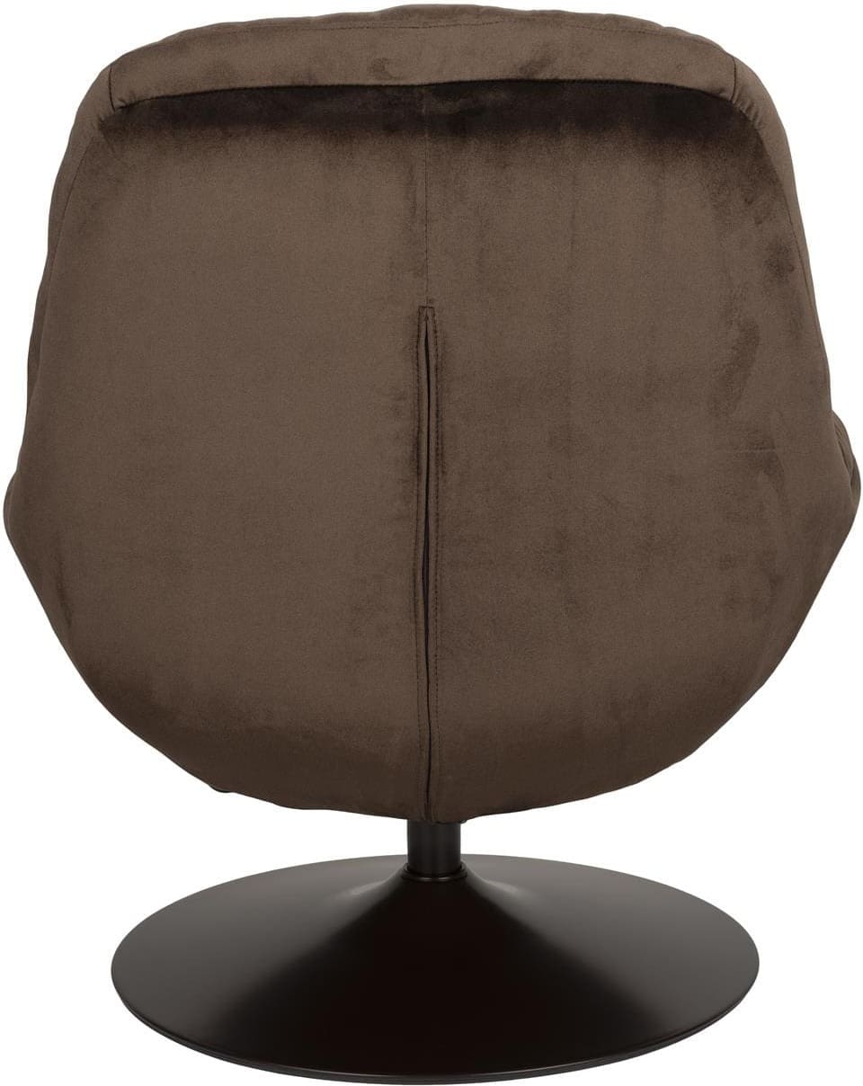Fauteuil Beefy Brown White Label Living Eetkamerstoel ZVR1001351