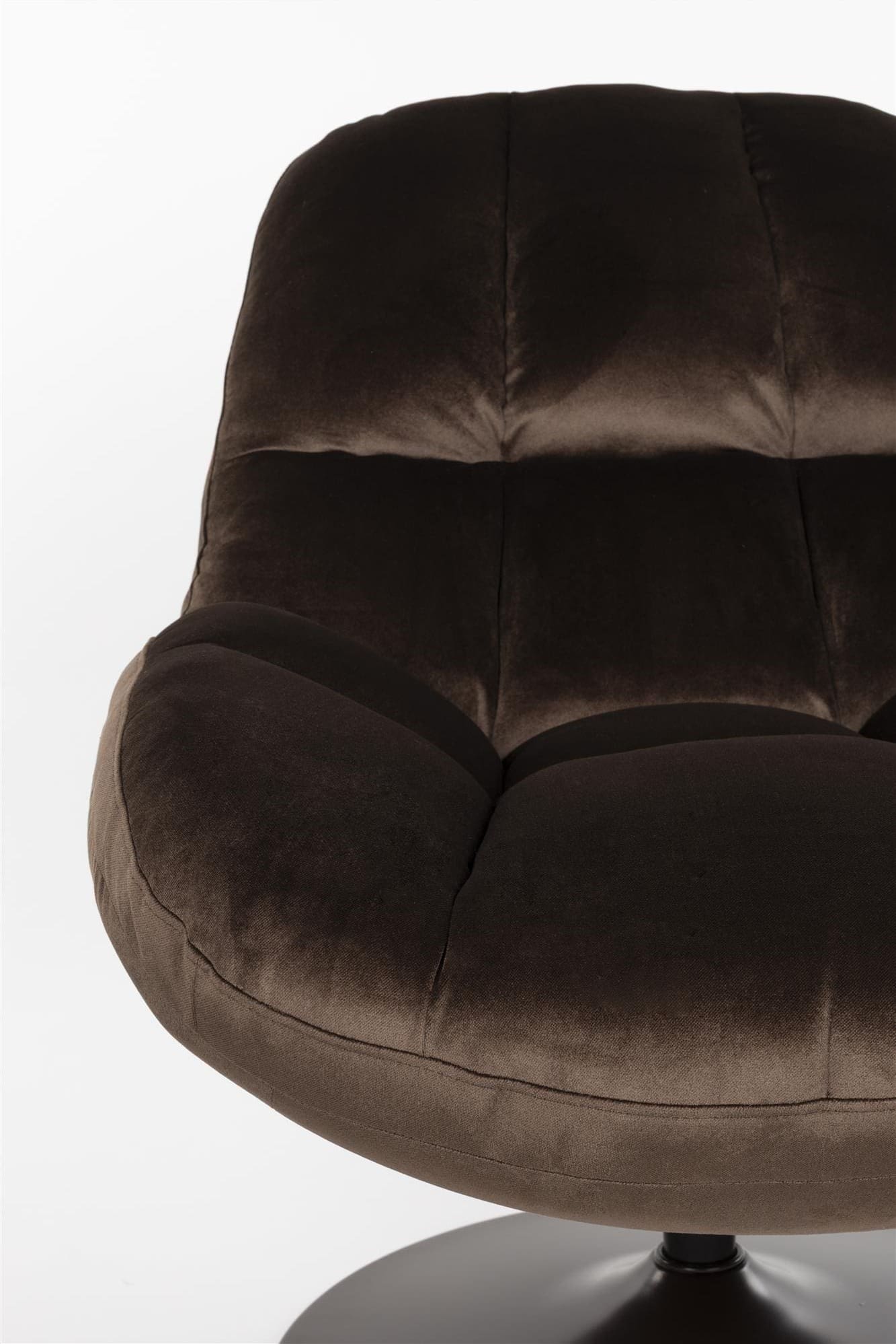 Fauteuil Beefy Brown White Label Living Eetkamerstoel ZVR1001351