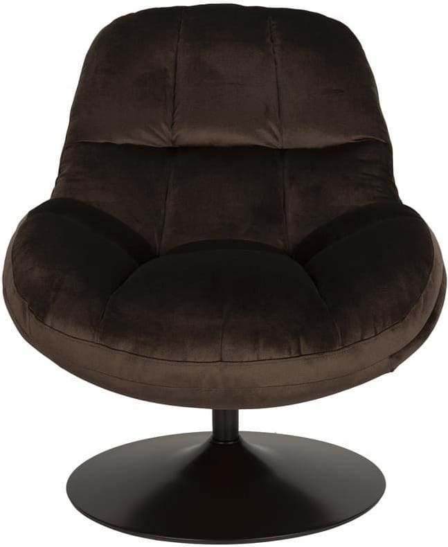 Fauteuil Beefy Brown White Label Living Eetkamerstoel ZVR1001351