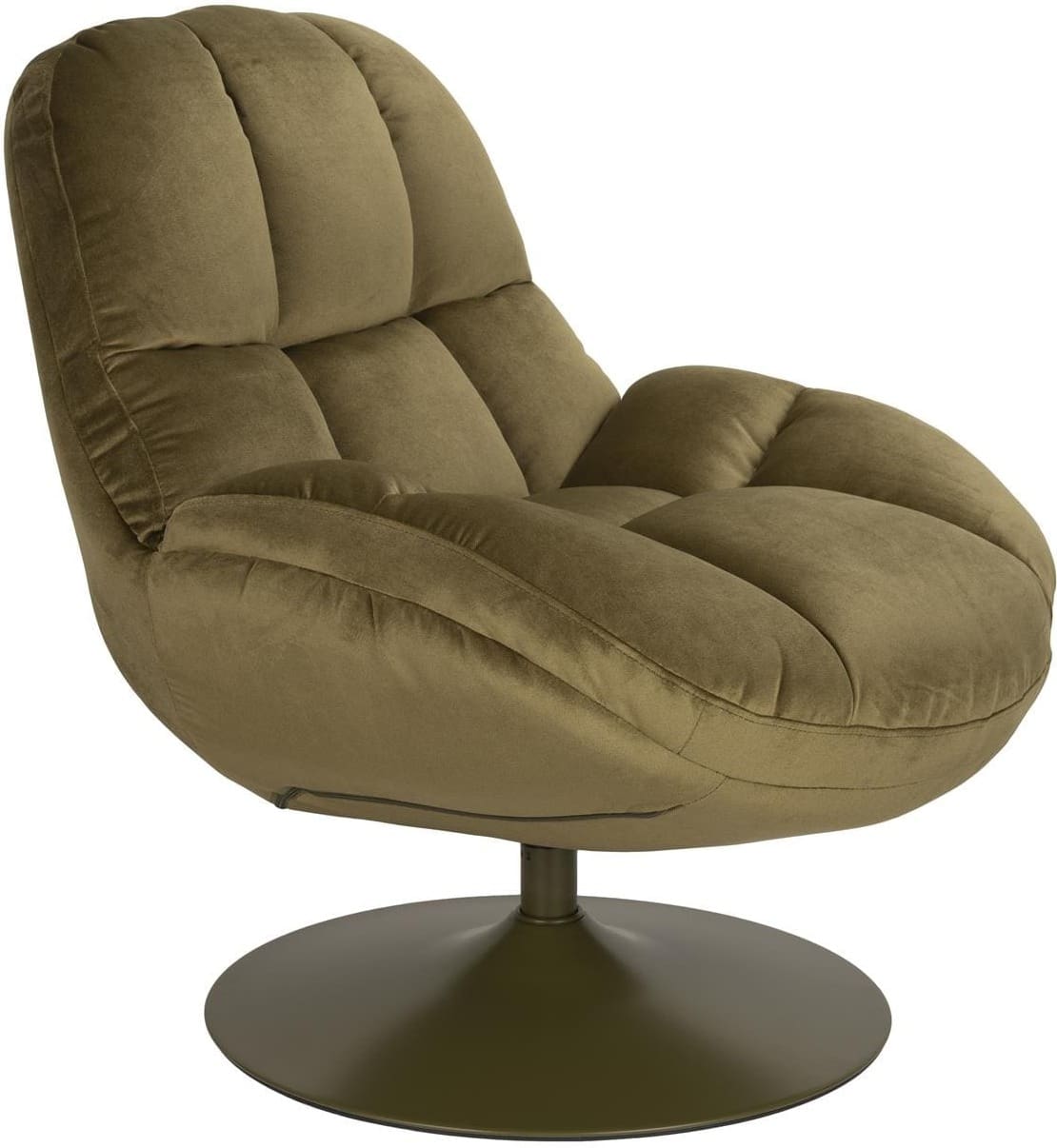 Fauteuil Beefy Green White Label Living Eetkamerstoel ZVR1001352