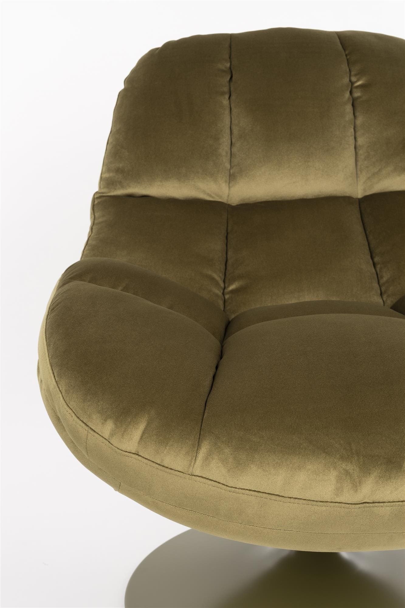 Fauteuil Beefy Green White Label Living Eetkamerstoel ZVR1001352