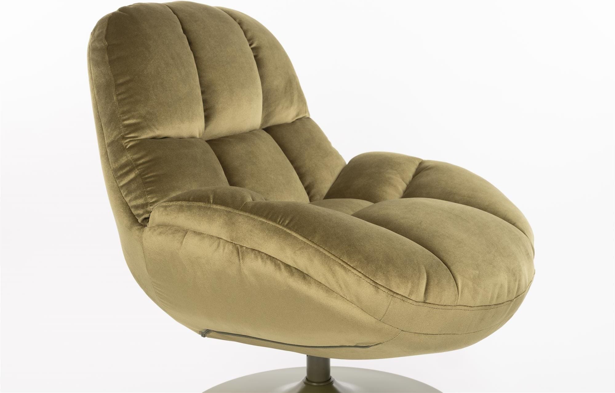 Fauteuil Beefy Green White Label Living Eetkamerstoel ZVR1001352