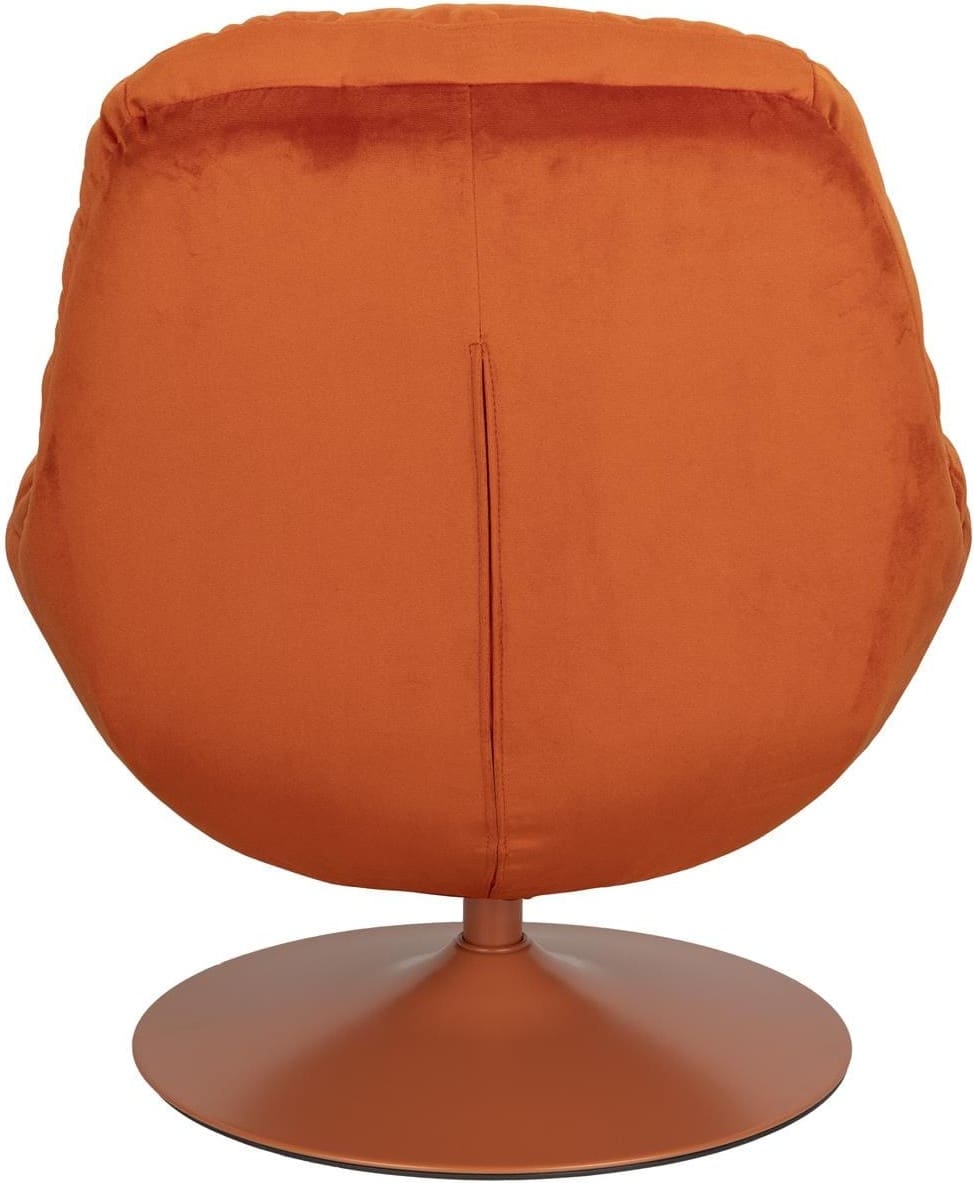 Fauteuil Beefy Orange White Label Living Eetkamerstoel ZVR1001353