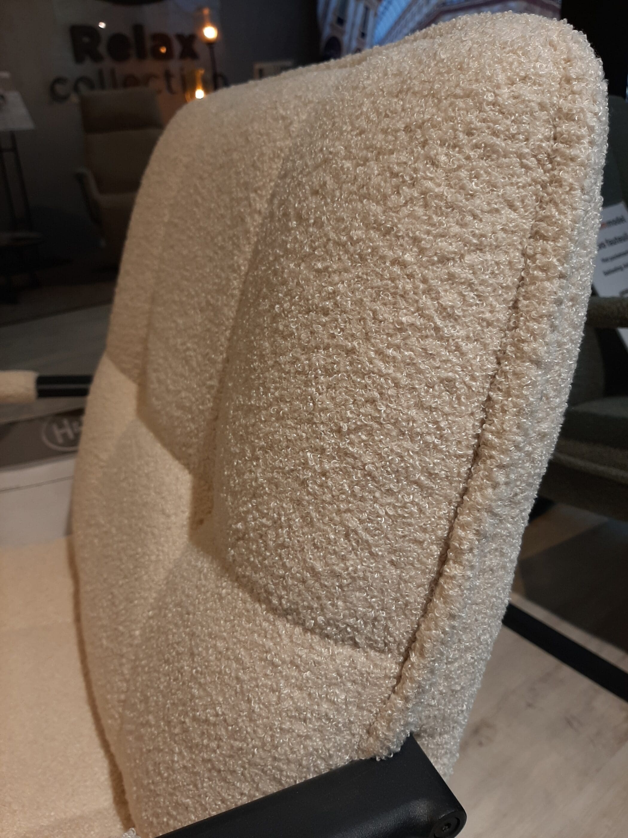 Cavo fauteuil - creme **SHOWROOMMODEL** - Afbeelding 3