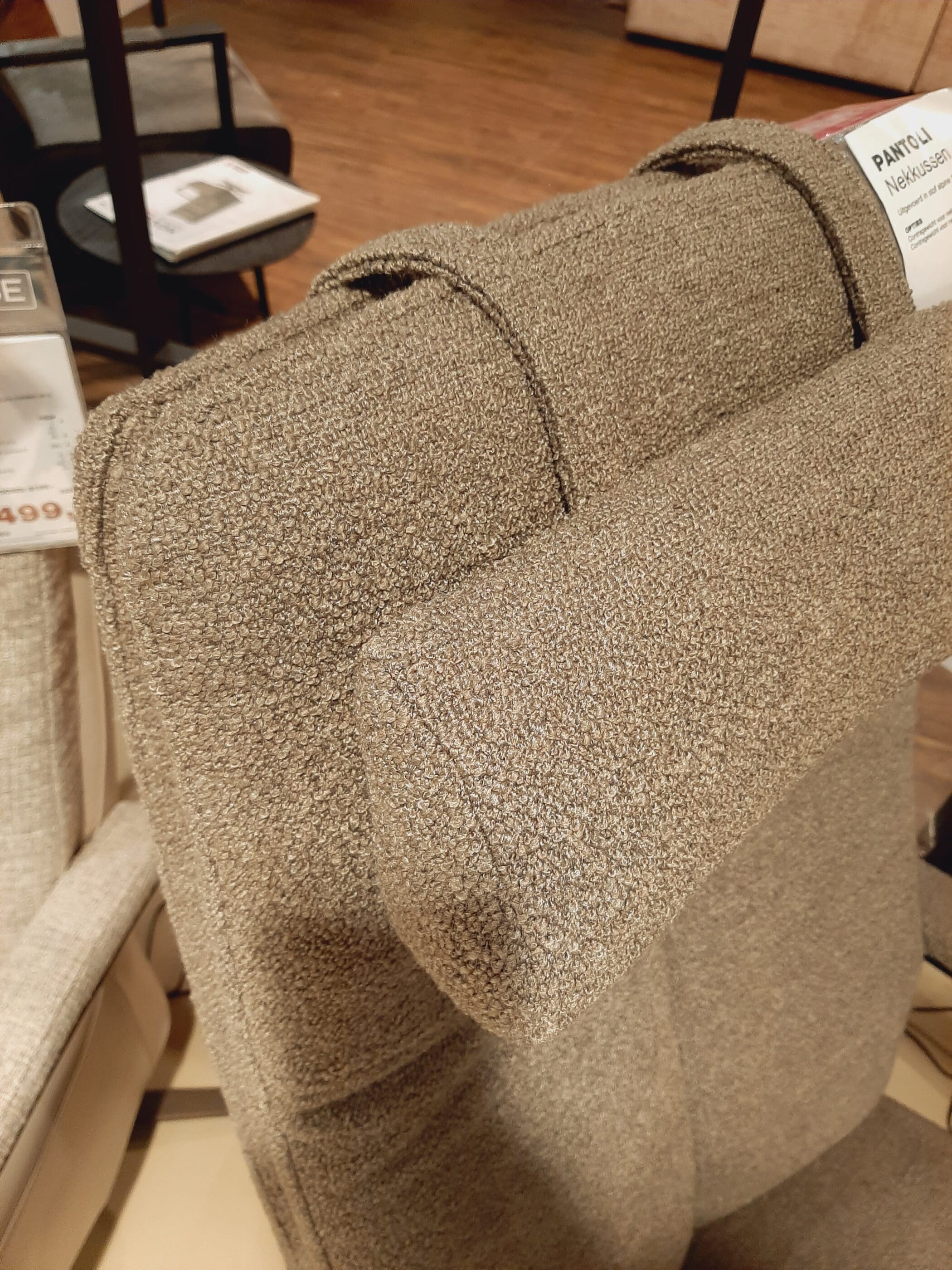 Relaxfauteuil Pantoli - taupe **SHOWROOMMODEL** - Afbeelding 4