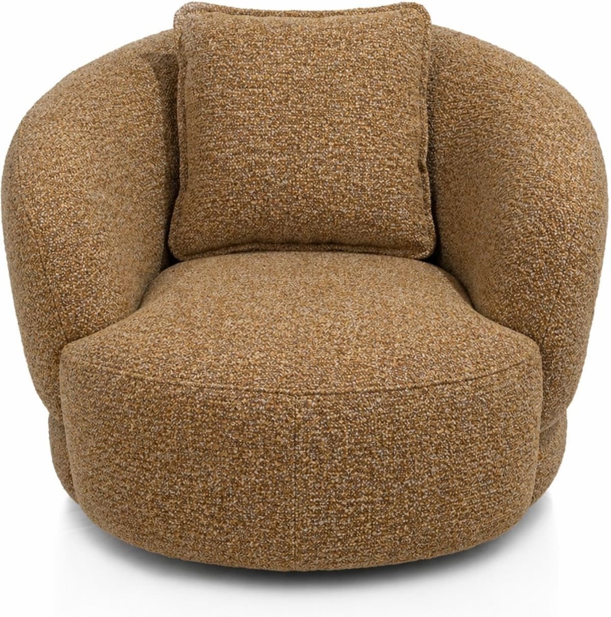 Cervos fauteuil draaibaar - 100cm - oker