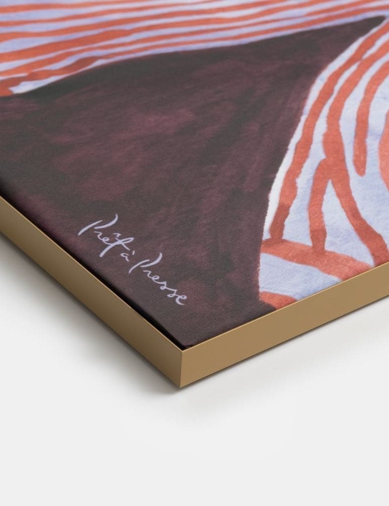 Ambra wand doek - 90x140cm COCO maison Schilderij 53349MED