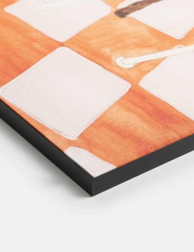Aurora wand doek - 125x185cm COCO maison Schilderij 53351LAR
