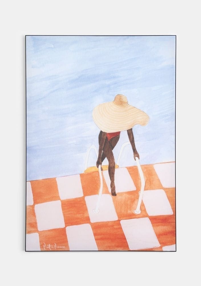 Aurora wand doek - 70x100cm COCO maison Schilderij 53351SMA