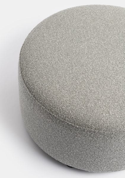 COCO maison Beautiq - vero poef - rond 34cm - olijf Groen Poef