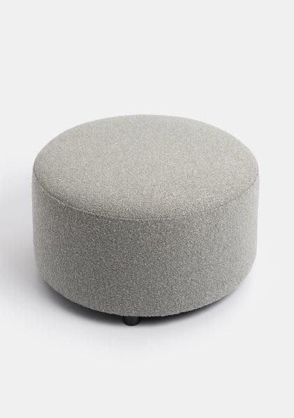 COCO maison Beautiq - vero poef - rond 34cm - olijf Groen Poef