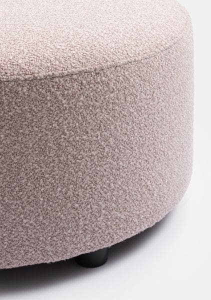 COCO maison Beautiq - vero poef - rond 34cm - roze Roze Poef