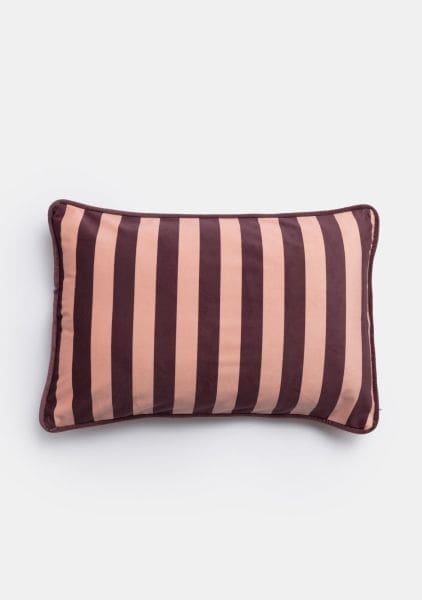 COCO maison Dots kussen 35x50cm - bordeaux Paars|Rood Sierkussen