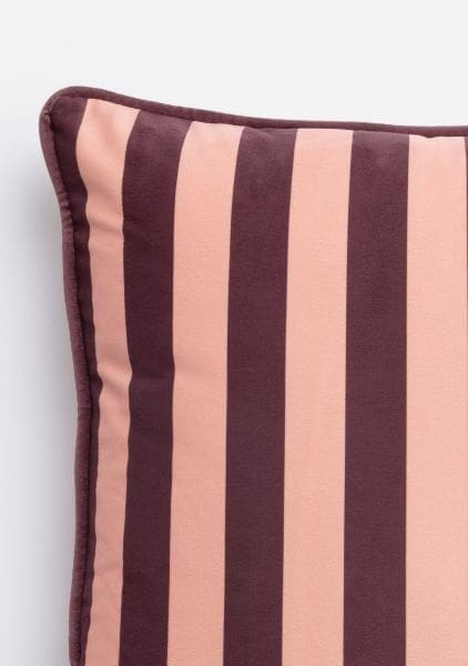 COCO maison Dots kussen 45x45cm - bordeaux Paars|Rood Sierkussen