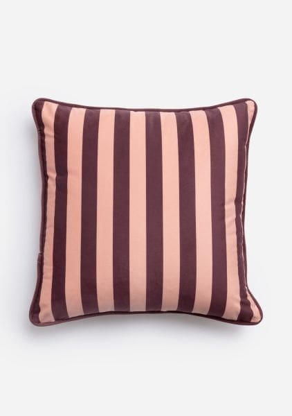 COCO maison Dots kussen 45x45cm - bordeaux Paars|Rood Sierkussen
