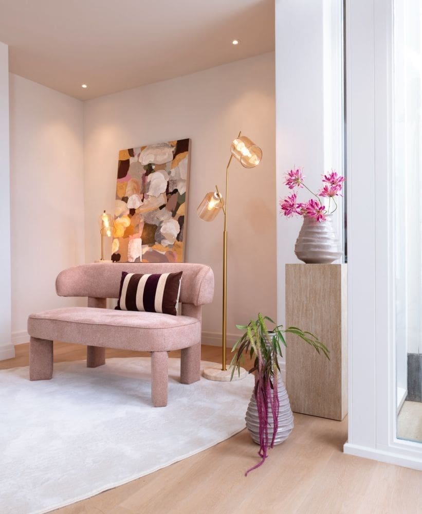 COCO maison Lysa bankje - roze Roze