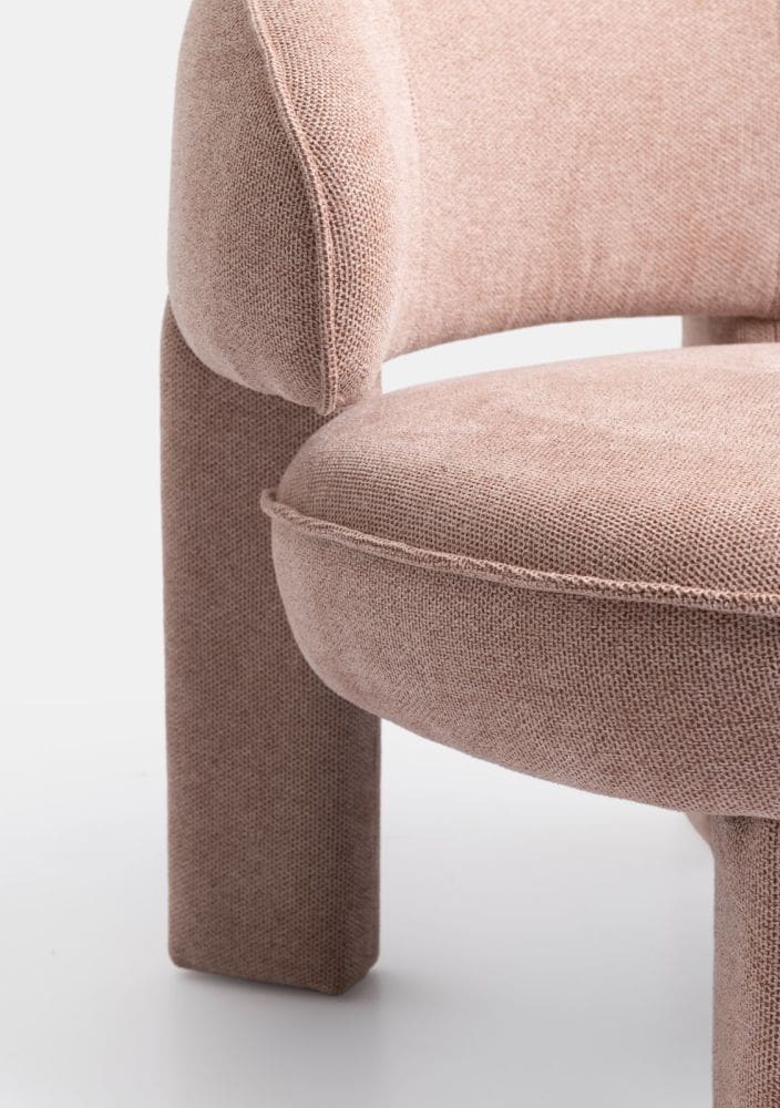 COCO maison Lysa fauteuil - roze Roze Fauteuil
