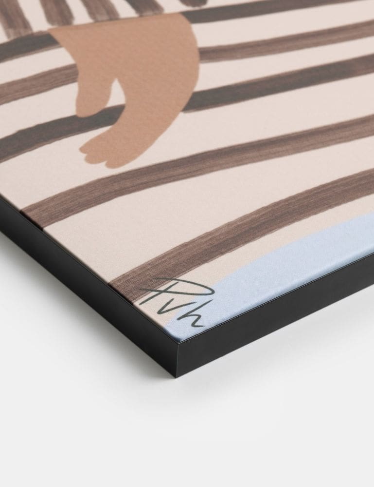 Zenya wand doek - 70x100cm COCO maison Schilderij 53353SMA