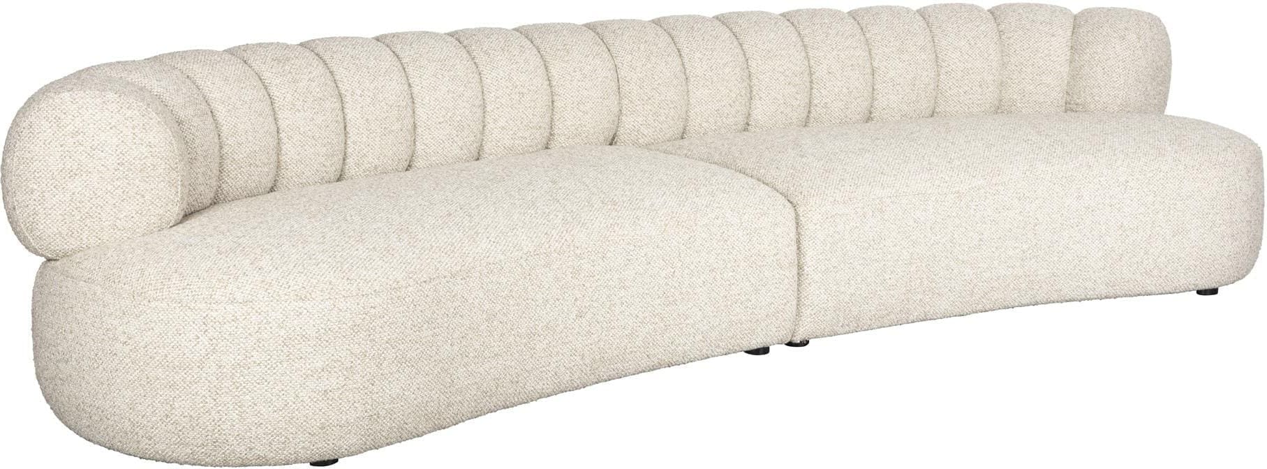 Bank Duvane 4,5-zitsbank Beige Dutchbone Bank ZVR1001665