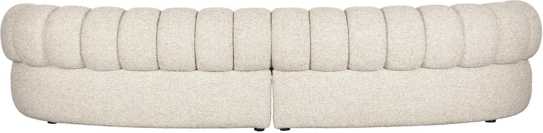 Bank Duvane 4,5-zitsbank Beige Dutchbone Bank ZVR1001665