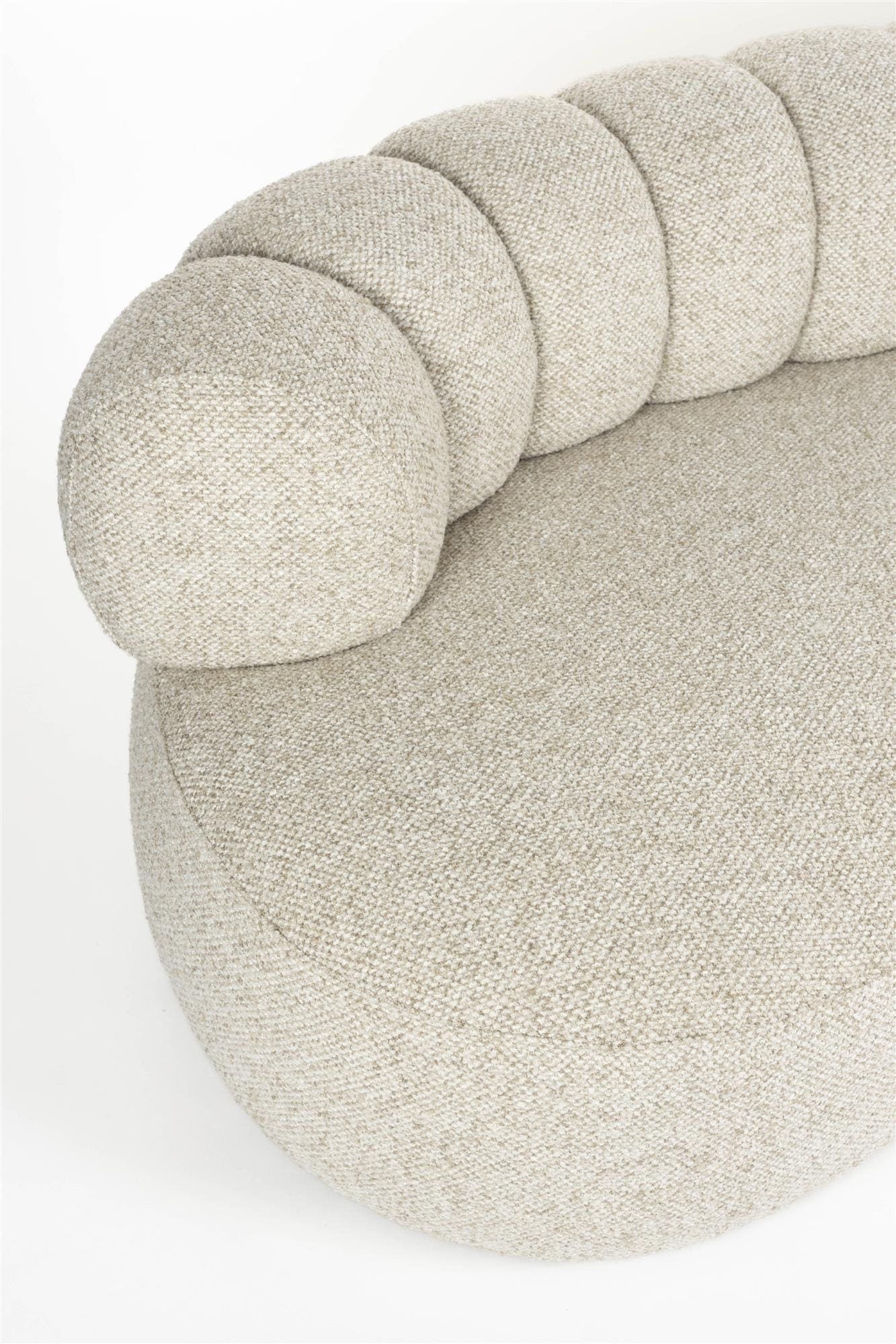 Bank Duvane 4,5-zitsbank Beige Dutchbone Bank ZVR1001665