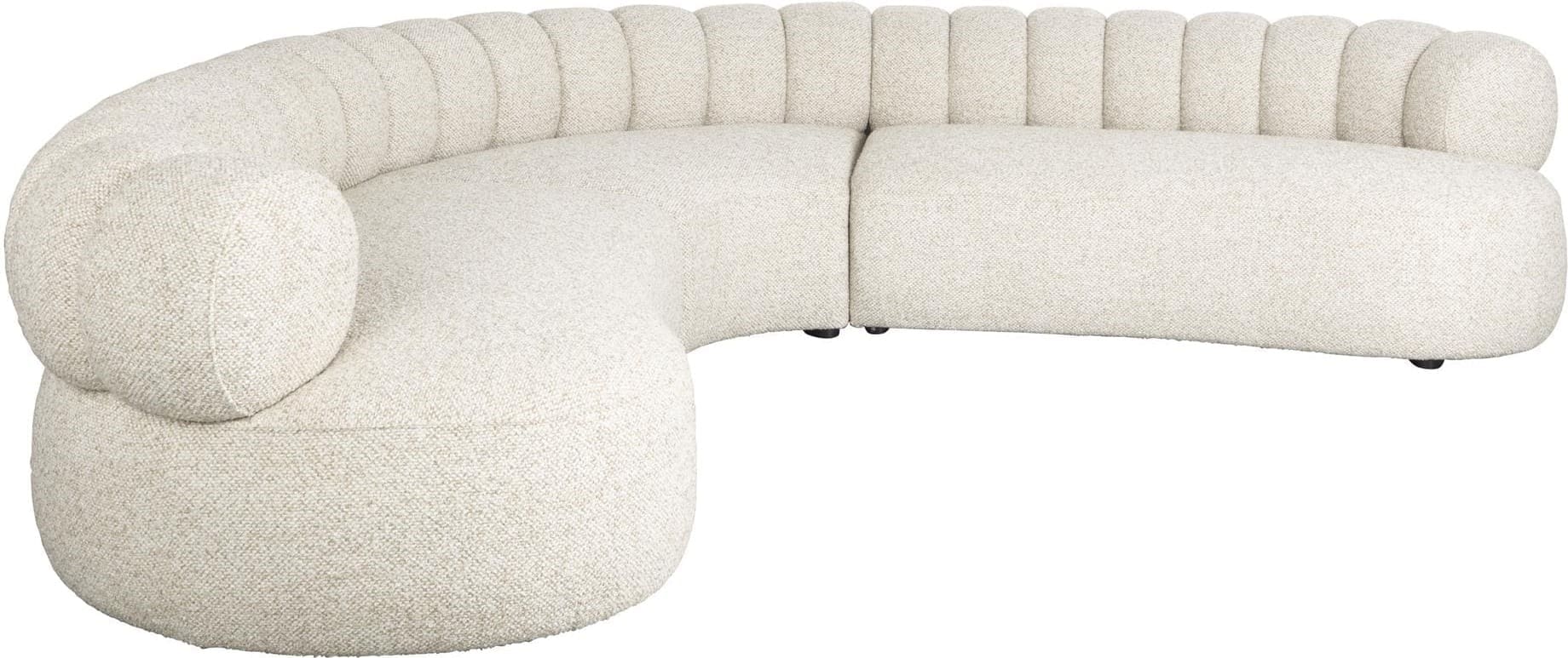 Bank Duvane Hoekbank Beige Dutchbone Bank ZVR1001667
