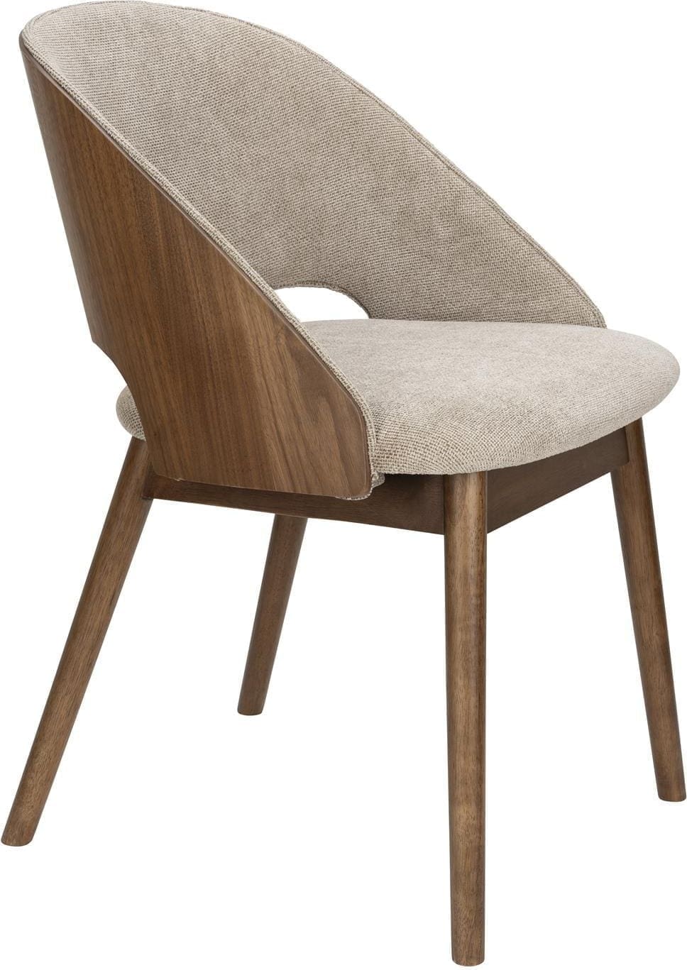 Eetkamerstoel Velore Beige Dutchbone Eetkamerstoel ZVR1001639