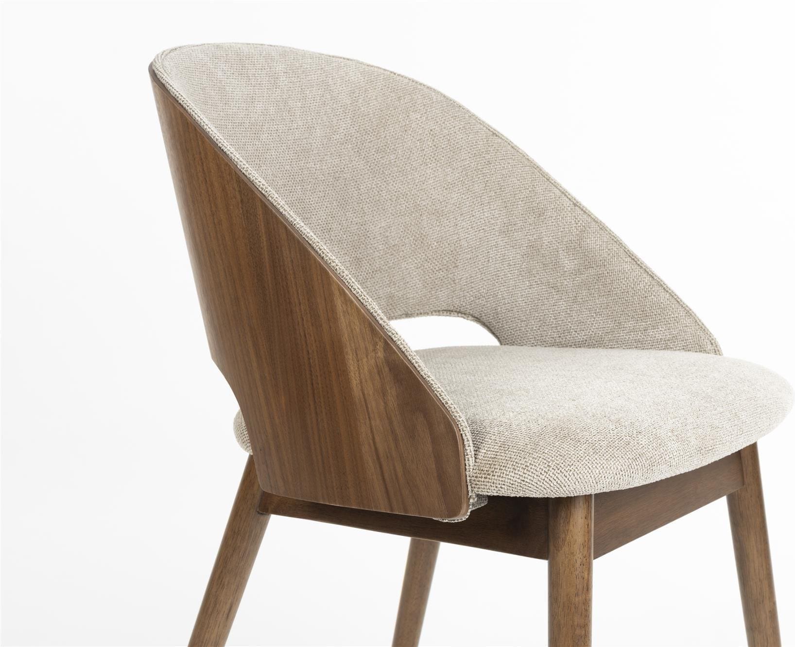Eetkamerstoel Velore Beige Dutchbone Eetkamerstoel ZVR1001639