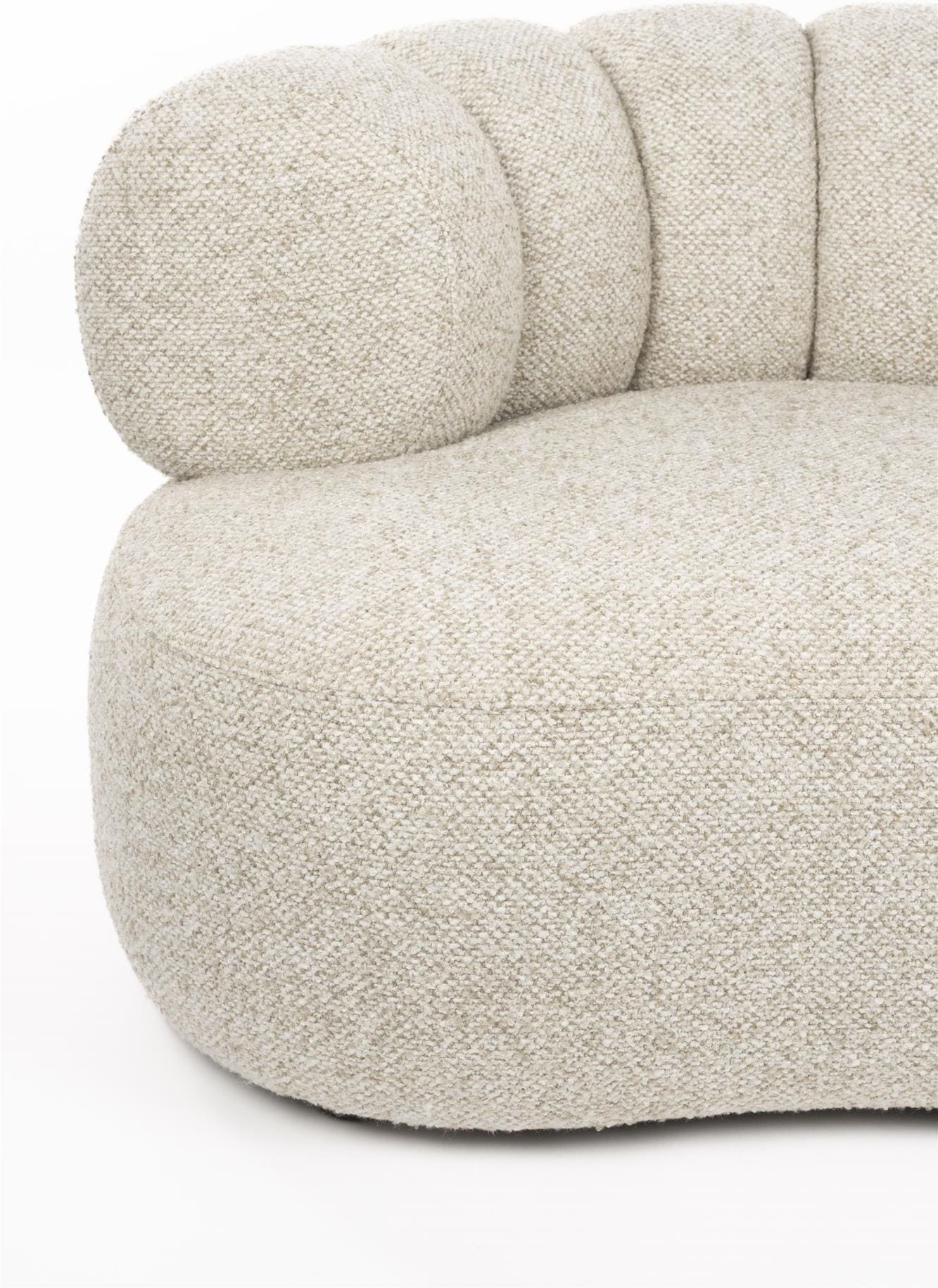 Fauteuil Duvane Beige Dutchbone Eetkamerstoel ZVR1001624