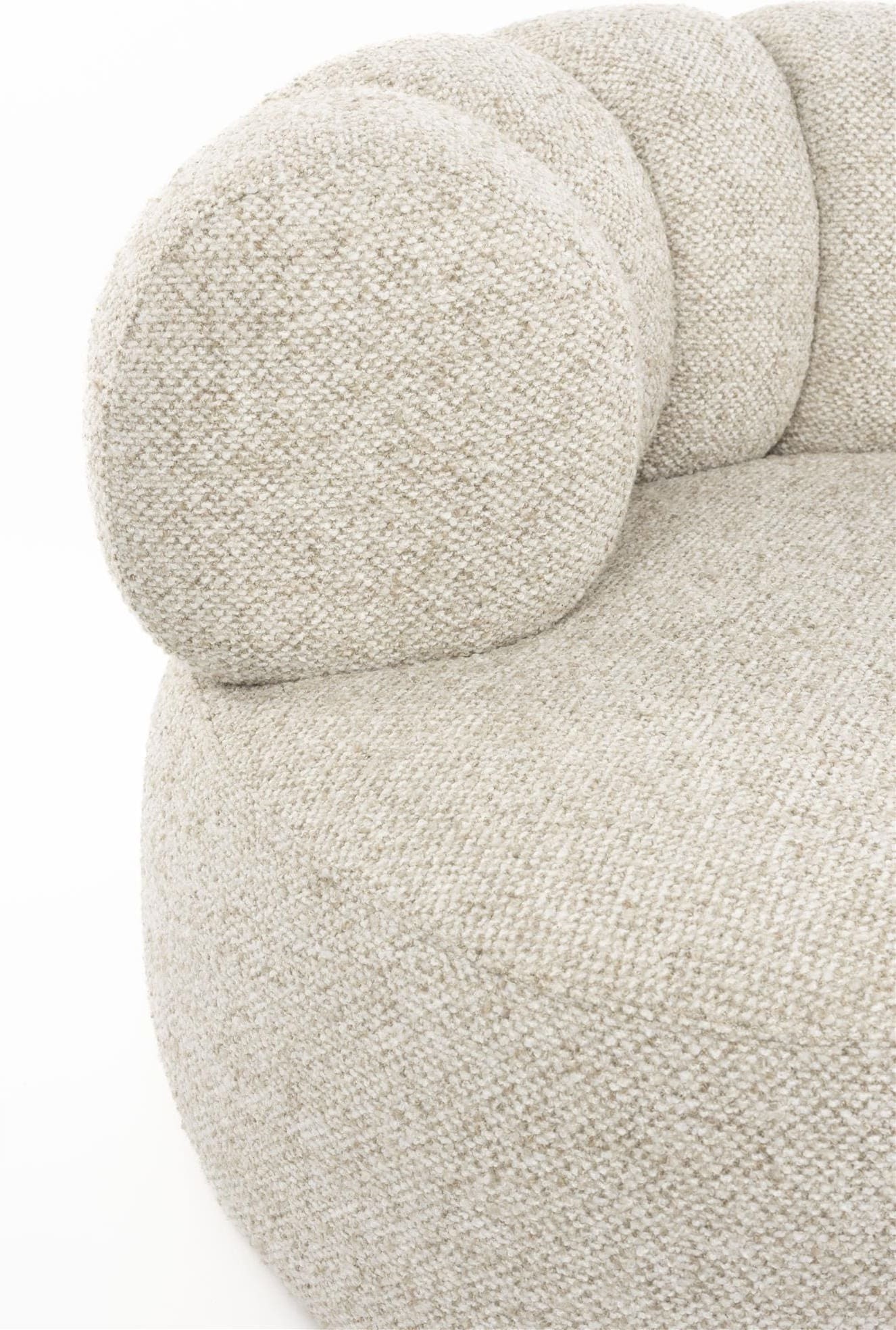Fauteuil Duvane Beige Dutchbone Eetkamerstoel ZVR1001624